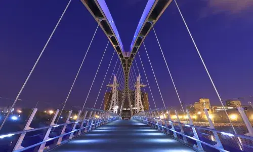 Lowry-bridge Salford