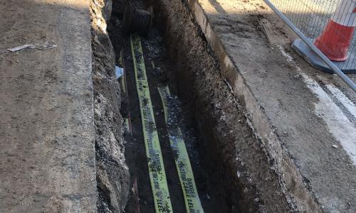 National Grid Stockport cable replacement