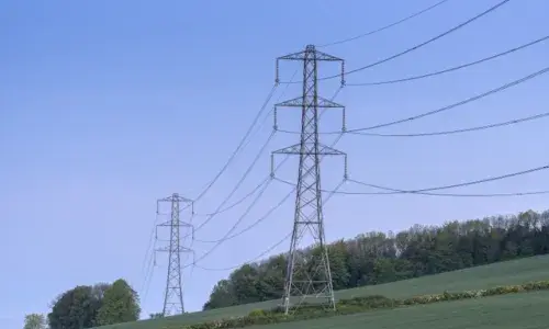 North Wessex Downs pylons in field