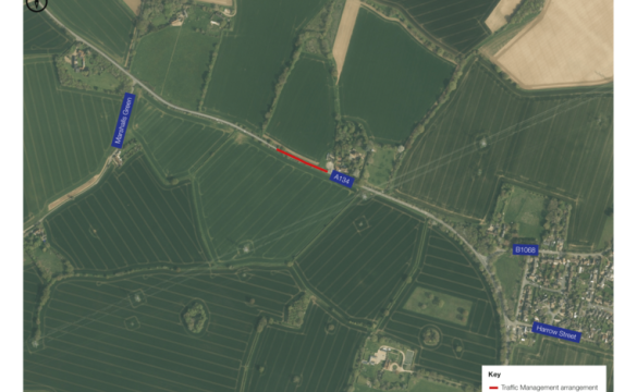 A134 works plan