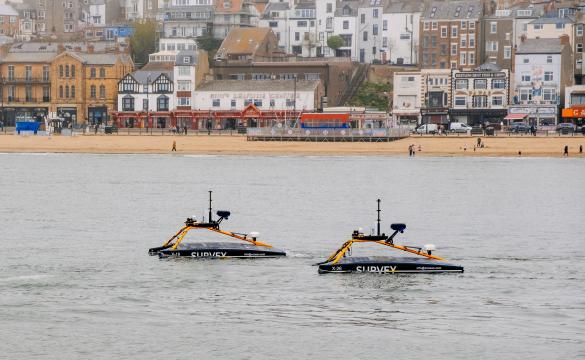 XOCEAN uncrewed survey vessels Scarborough