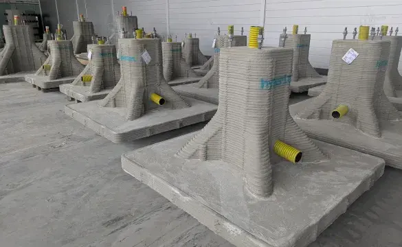 UK first trial of 3D printed technology
