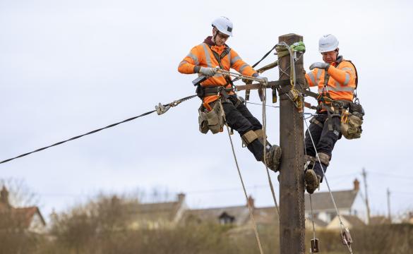 National Grid Lineworkers