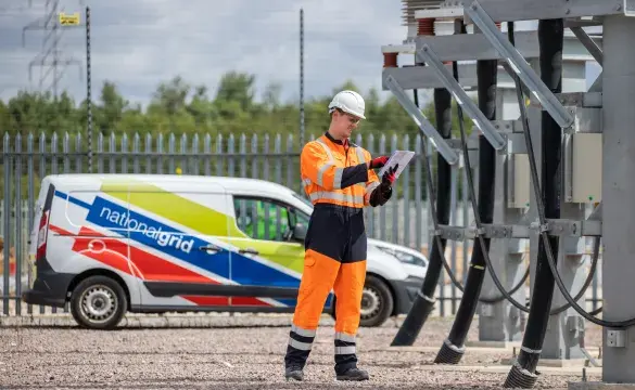 Bicker Fen substation, National Grid 