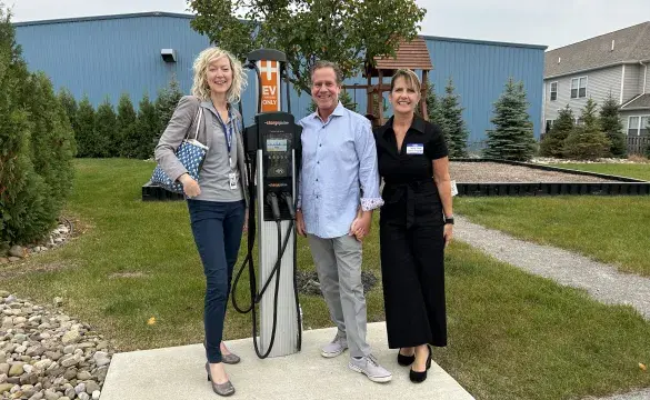 EV Charger Installation at Apartment Complex