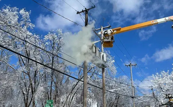 Power Restoration after Snowstorm