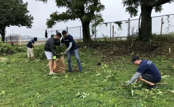 National Grid volunteer service event