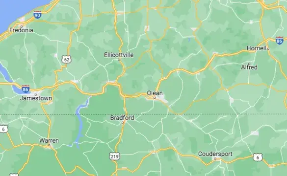 Regional map