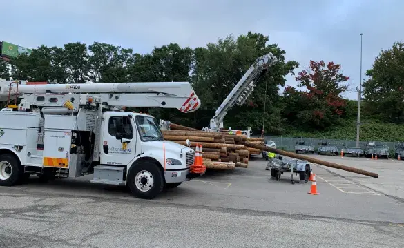 Storm Response Crew Truck