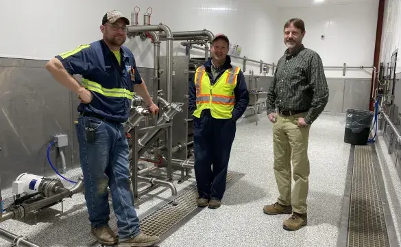 People at Milk factory 