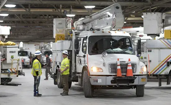 National Grid crew