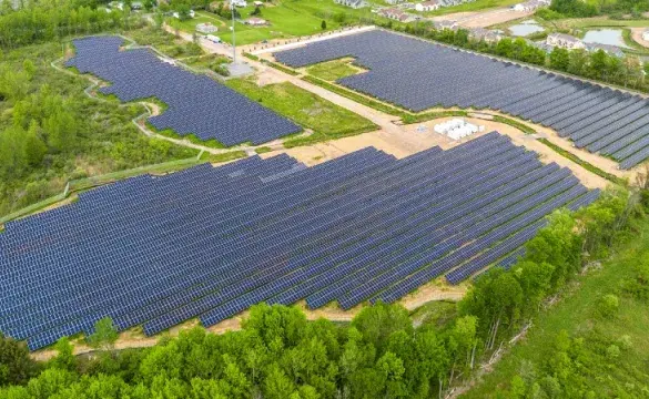 Solar Panel farm