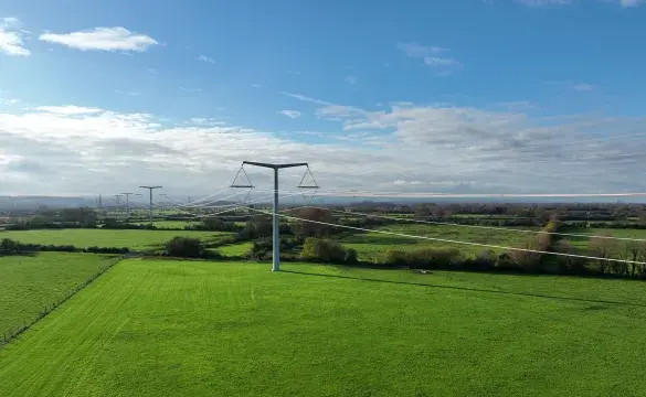 Hinkley Connection Project T-pylons