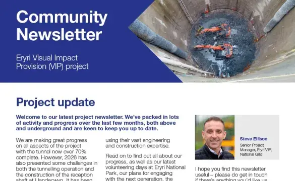 Eryri VIP summer newsletter