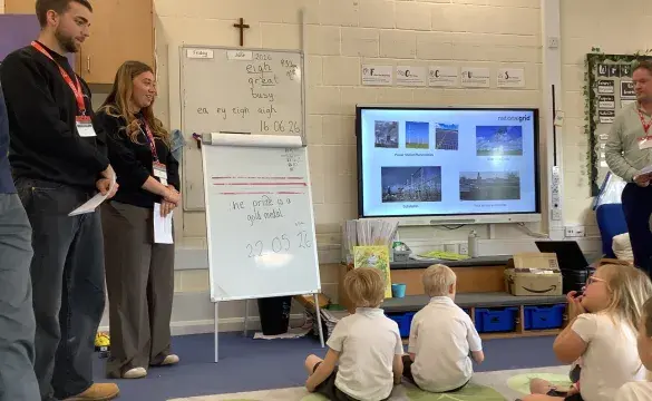 Rowde Primary School STEM session