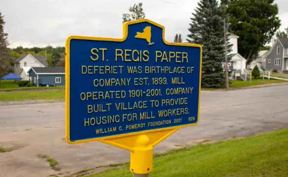 St. Regis Paper Historic Marker