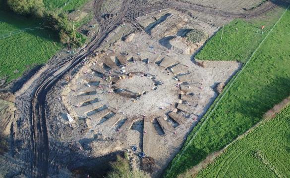 National Grid Dorset VIP archaeology site