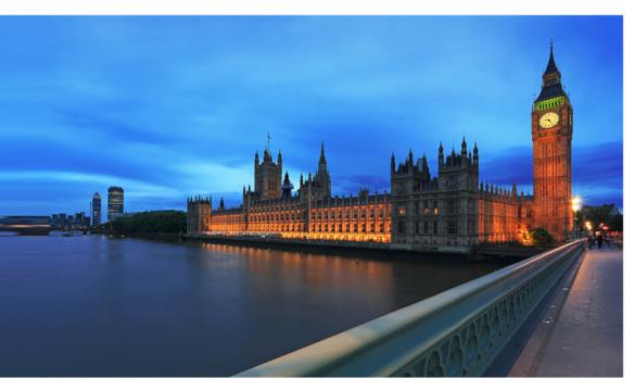Houses of Parliament and Big Ben - image used for the National Grid story 'All-party parliamentary group working together to deliver net zero'