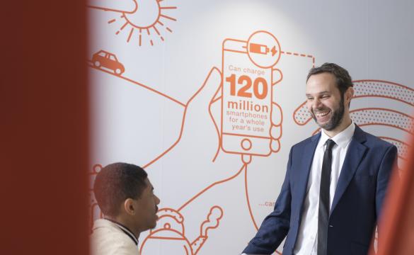 Photo of Jack Kelly - used for the National Grid story 'Jack Kelly: using Artificial Intelligence to address climate change'