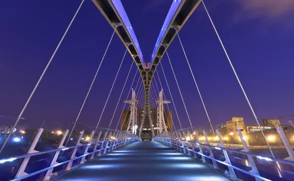 Lowry-bridge Salford