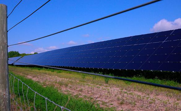 National Grid Renewable's Noble Solar Project in Denton County, Texas, US