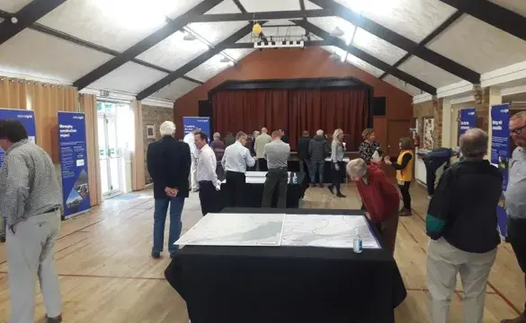 People at community event 
