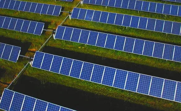 Prairie Wolf Solar Farm - used for the National Grid story 'Working towards a greener future'