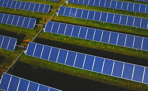 Prairie Wolf Solar Farm - used for the National Grid story 'Working towards a greener future'