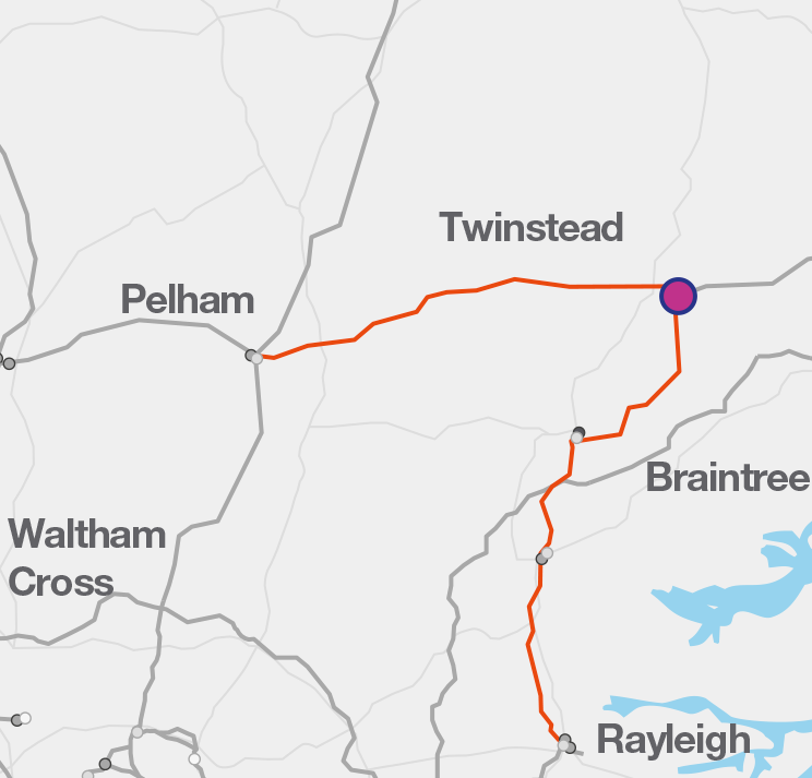 Pelham map