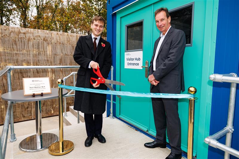 EGL2 Visitor Hub opening 2