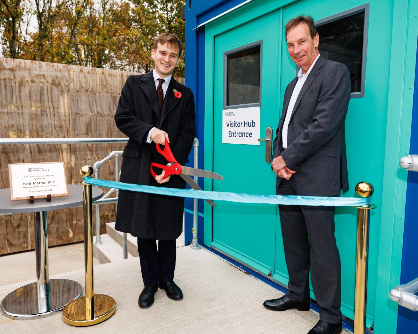 EGL2 visitor hub opening