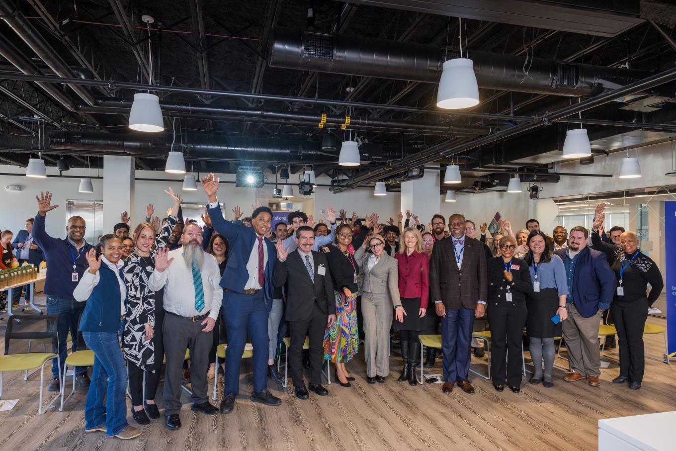 national Grid workforce initiative group photo