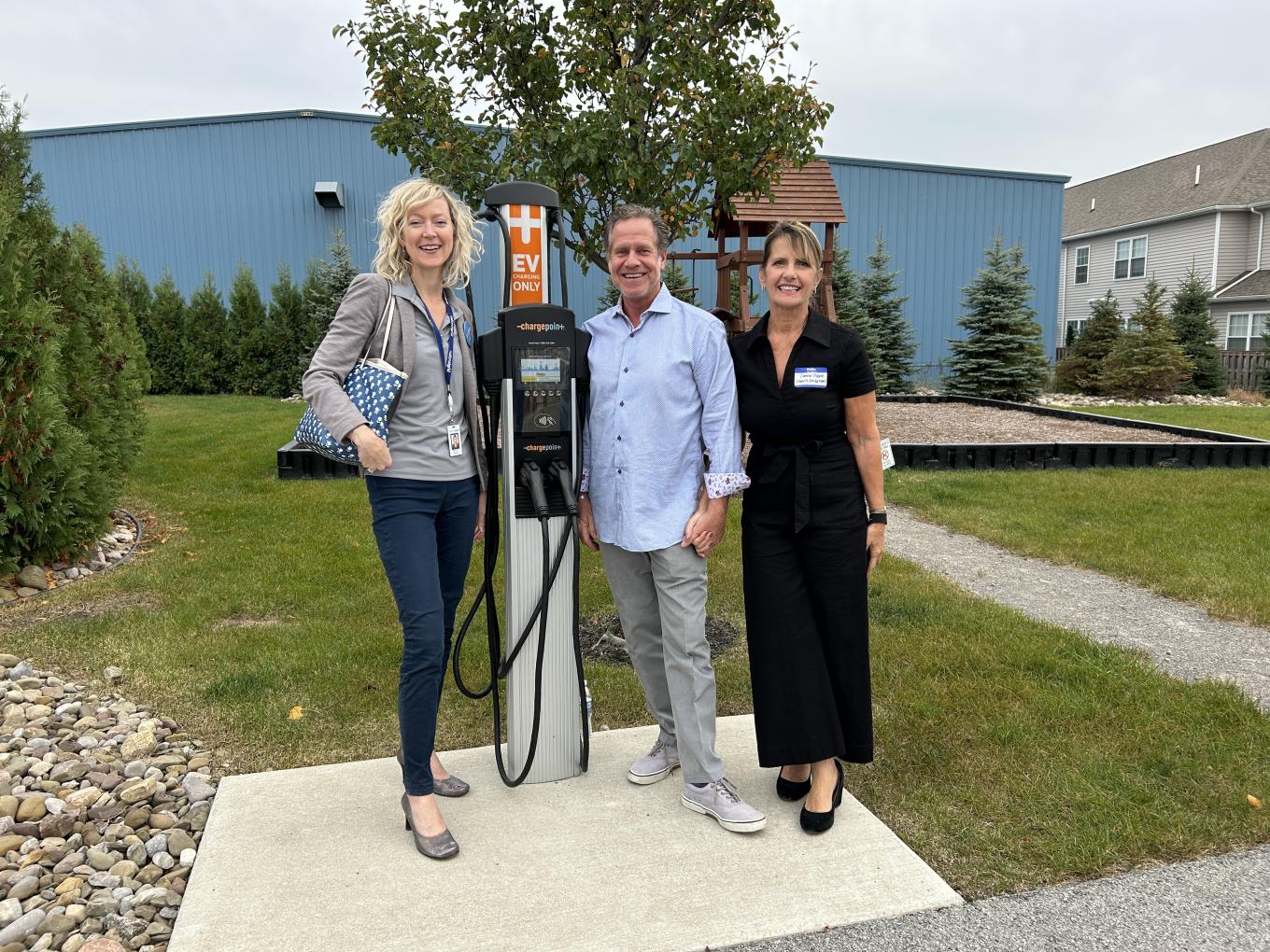 EV Charger Installation at Apartment Complex