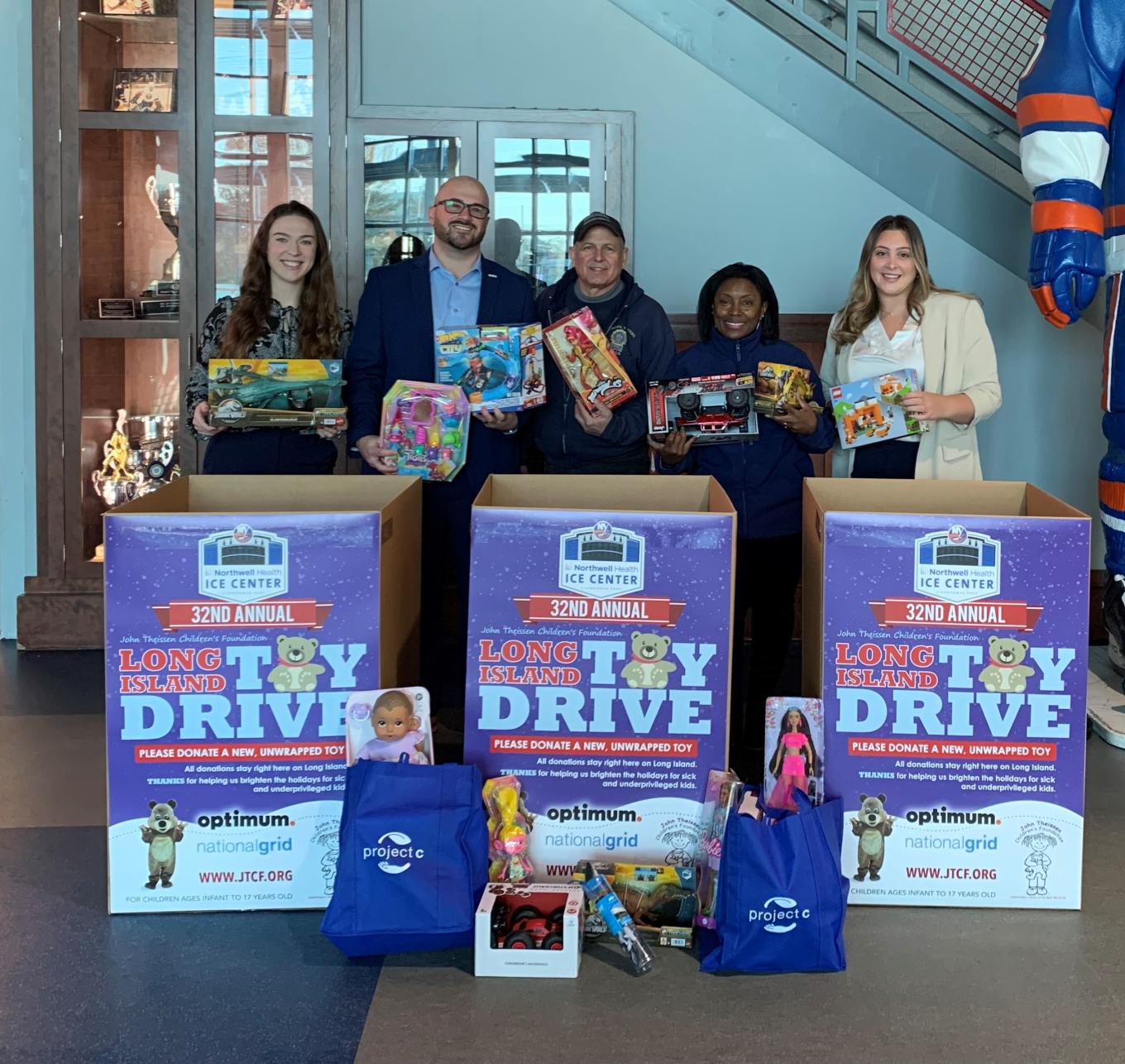 John Theissen Toy Drive 