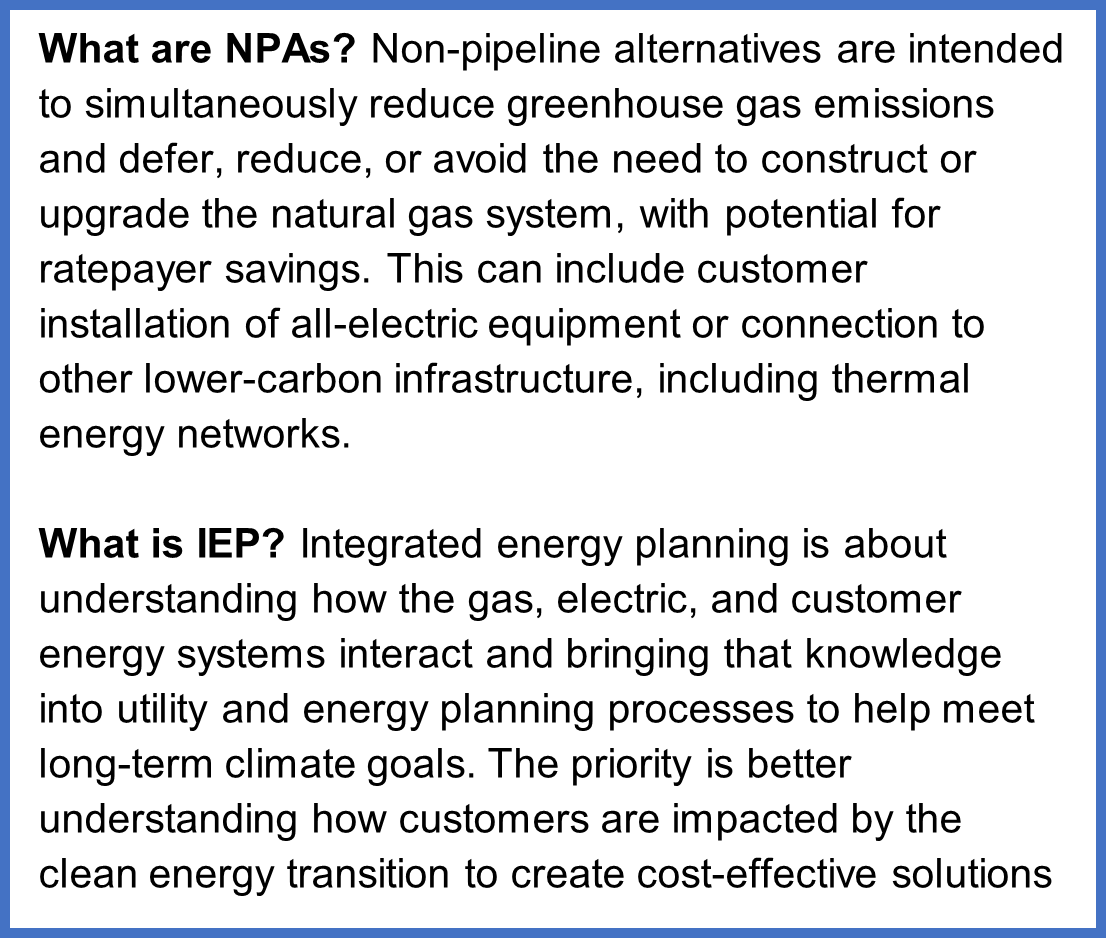 NPAs and IEP clean energy explanation