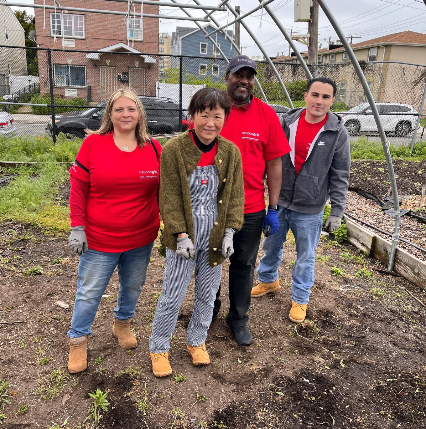  volunteers at Agro-Ecological Center