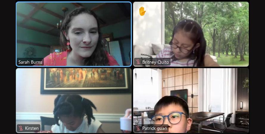 Online class session