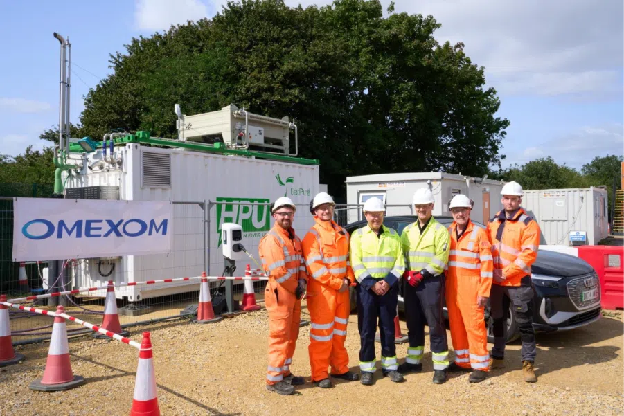 Powering the site