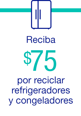 $75 dollar rebate for fridges