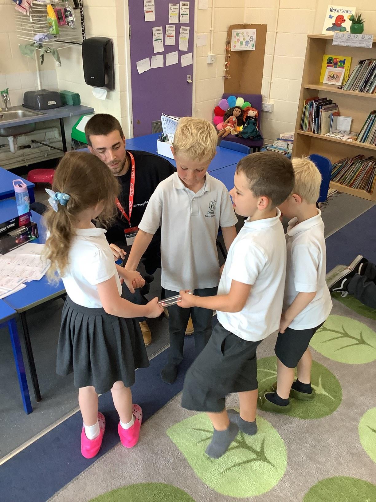 Rowde school STEM session