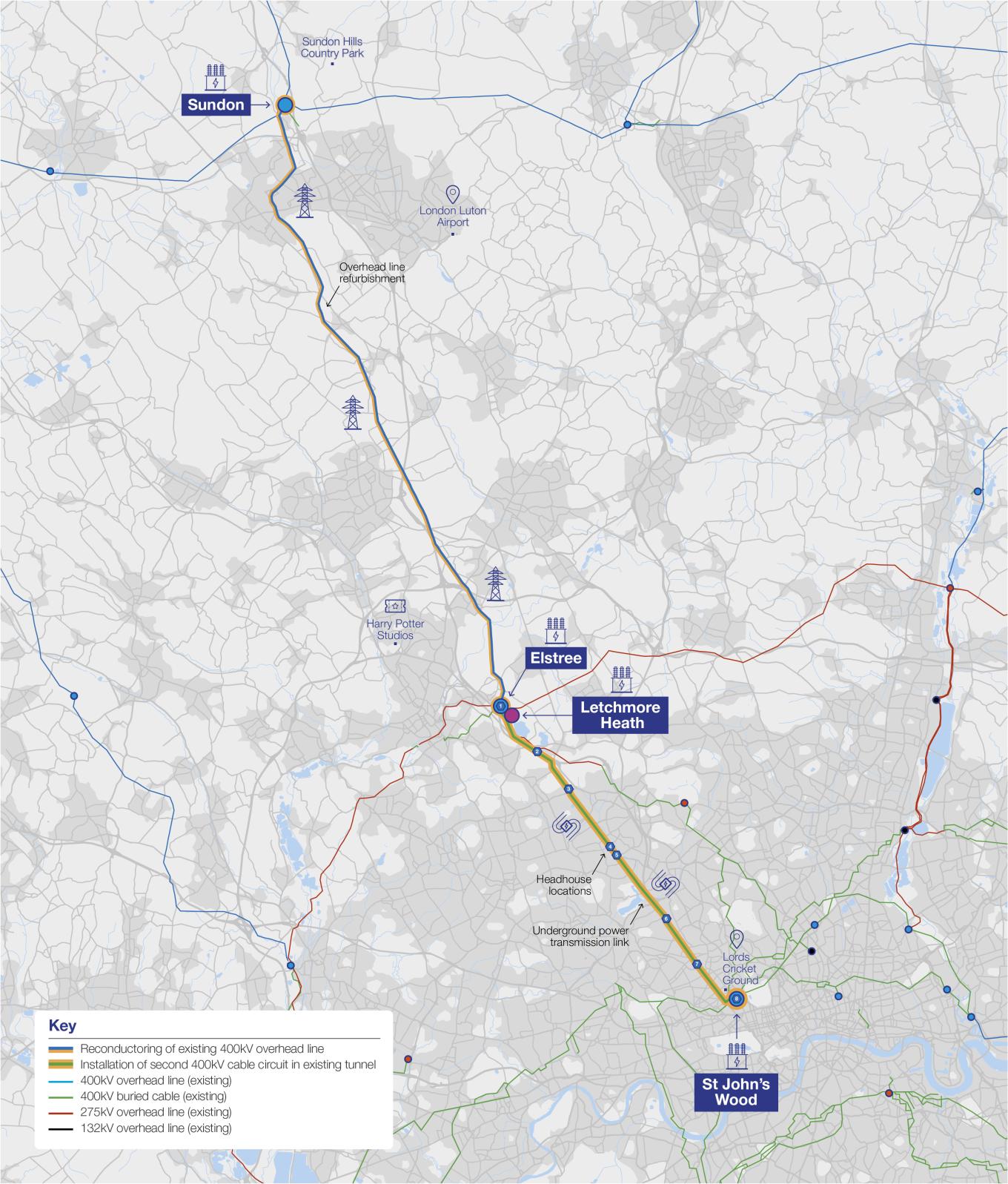 NWLU map
