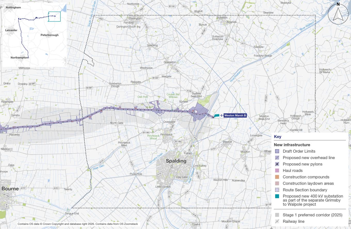Route Section 1 map