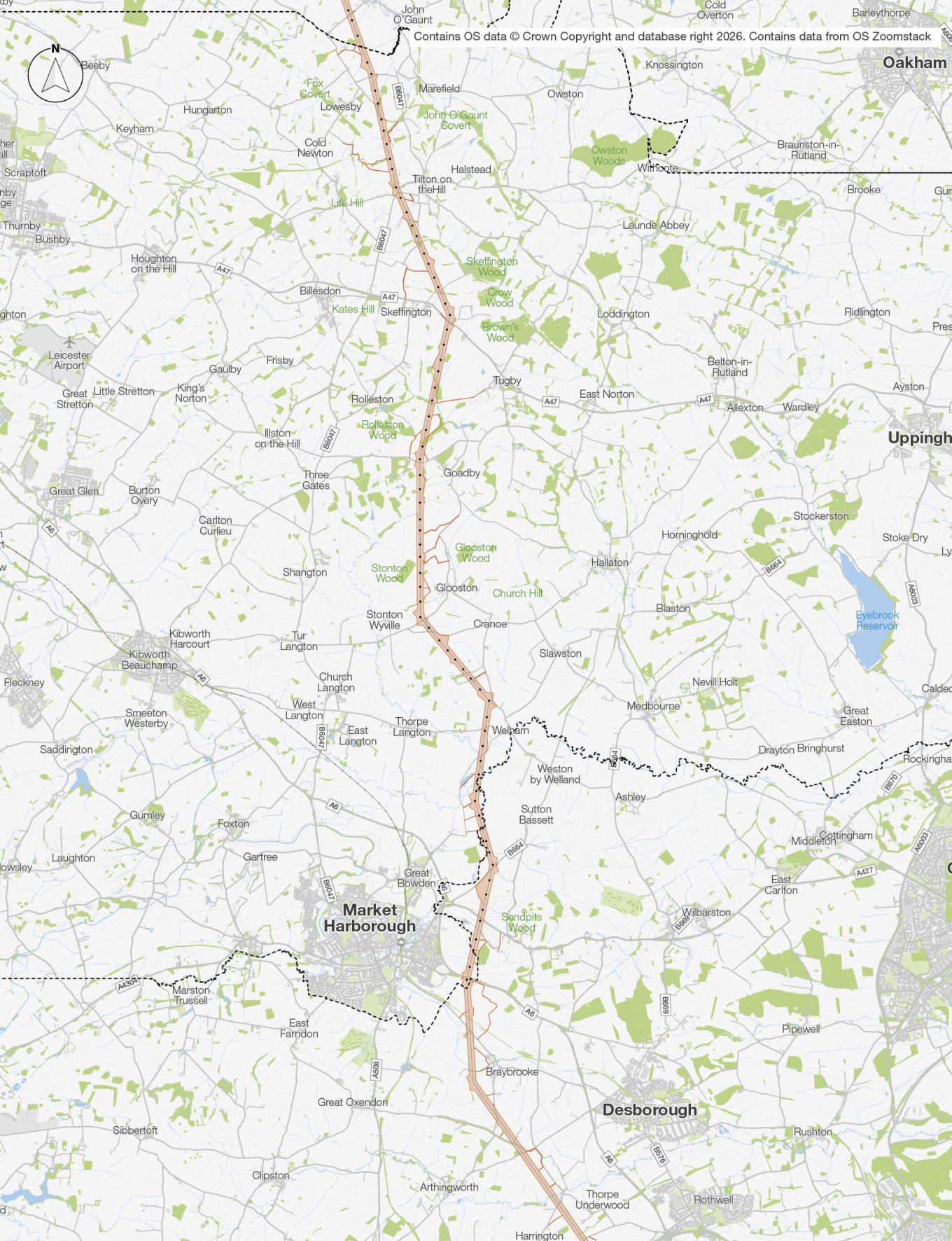 Route Section 4 map