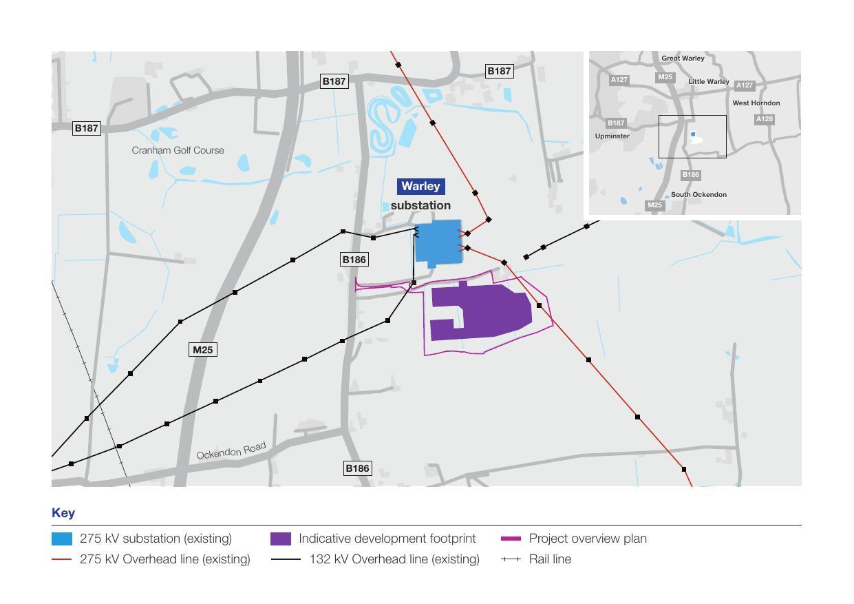 Warley replacement map