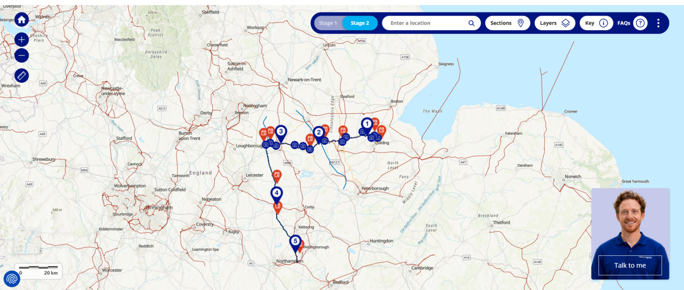 Interactive map s/s