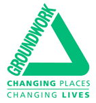 Triangular logo for groundwork 