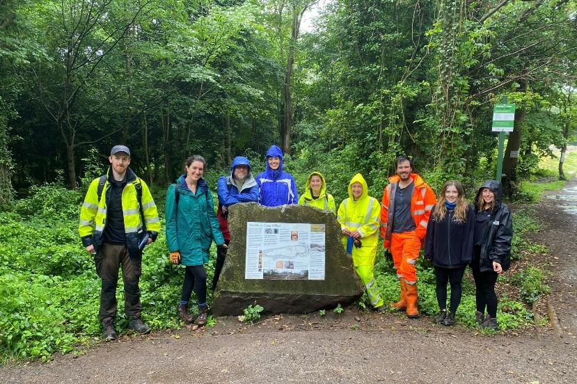 HCP - Balfour Beatty and County Archaeologist at Worlebury Hillfort