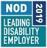 Leading disability employer logo