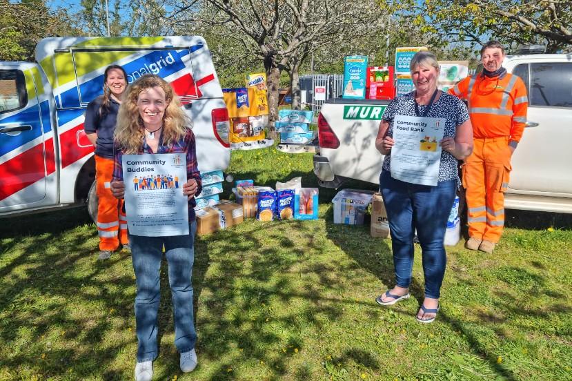 HCP - Nailsea foodbanks donation