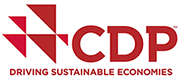 A small logo that reads CDP Driving Sustainable Economies 